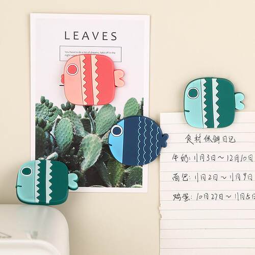 Fridge Magnets - Creative PVC Soft Magnetic Stickers, Early
