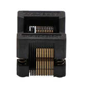 SSOP20烧录座150mil窄体间距0.635mm 0.635下压老化座 SSOP20