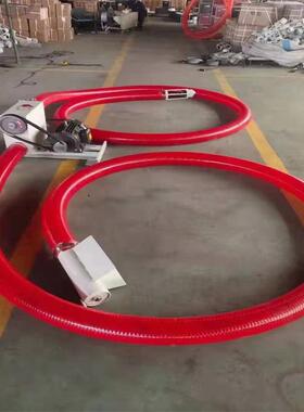 大型中驱吸粮机软管绞龙抽粮机多功能大吸力沙子水泥混泥土上料机