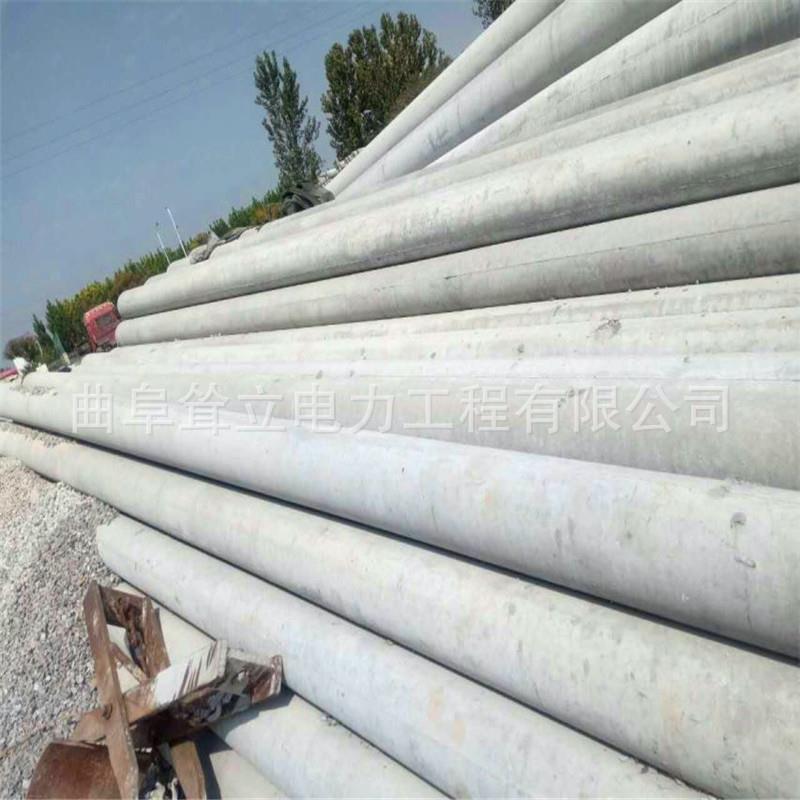 水泥电线杆18米直径190mm 钢筋混凝土电线杆 产地直销型号齐全