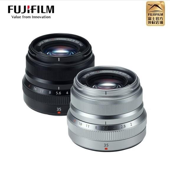 现货国行适用富士镜头 XF 35mm F2.0 R WR 定焦镜头热像虚化镜头