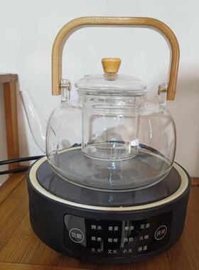 爆款玻璃茶1茶2档可泡调电陶壶炉家专用保温煮茶器烧DDT水具套装
