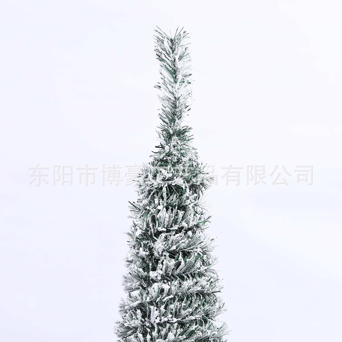 布置积雪圣诞树毛条圣诞新款圣诞树高档场景营造家用酒店氛围雪景