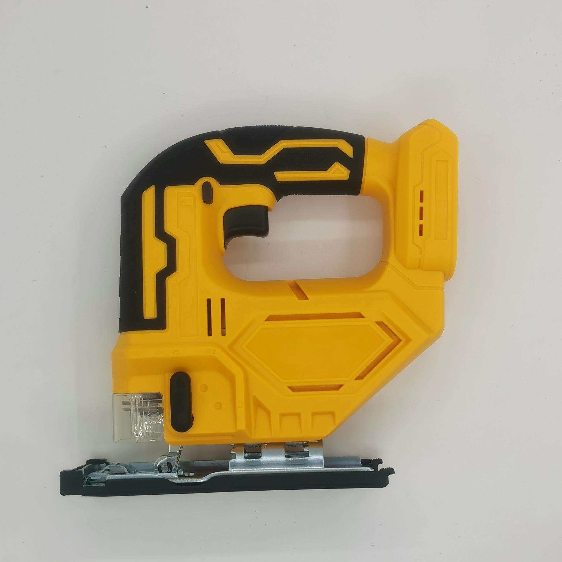 德伟款曲线锯锂电充电式电池套装电动工具木工工具家用电动曲线锯