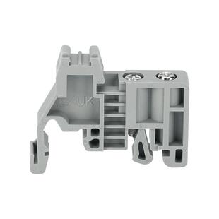 UK2.5B终端固定件E/UK接线端子配件C45导轨卡轨堵头卡扣一包200个