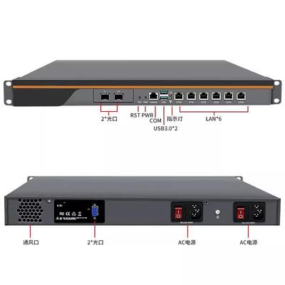 倍控1U工控机双电源冗余模块ROS软路由J4125 N5105 J6412 I3I