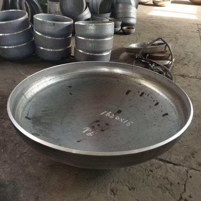 焊接碳钢封头管帽压厚壁压力容器封头大口径304不锈钢椭圆封头