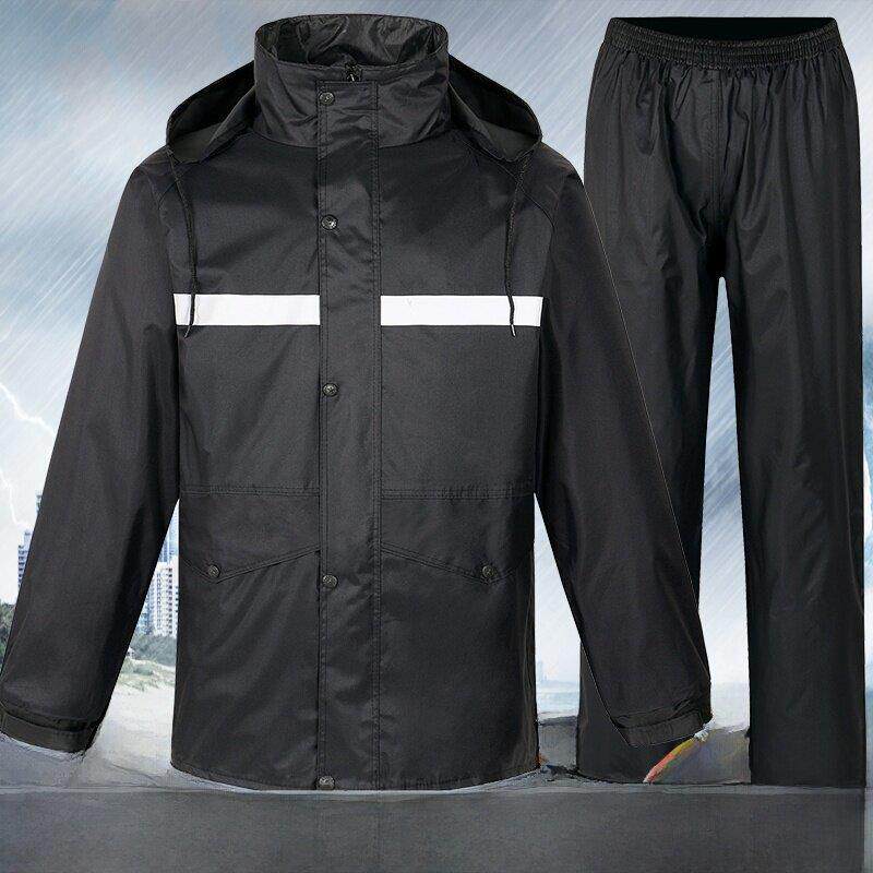 雨衣雨裤套装分体防水男女电动摩托车骑行全身双层加厚防暴雨雨衣
