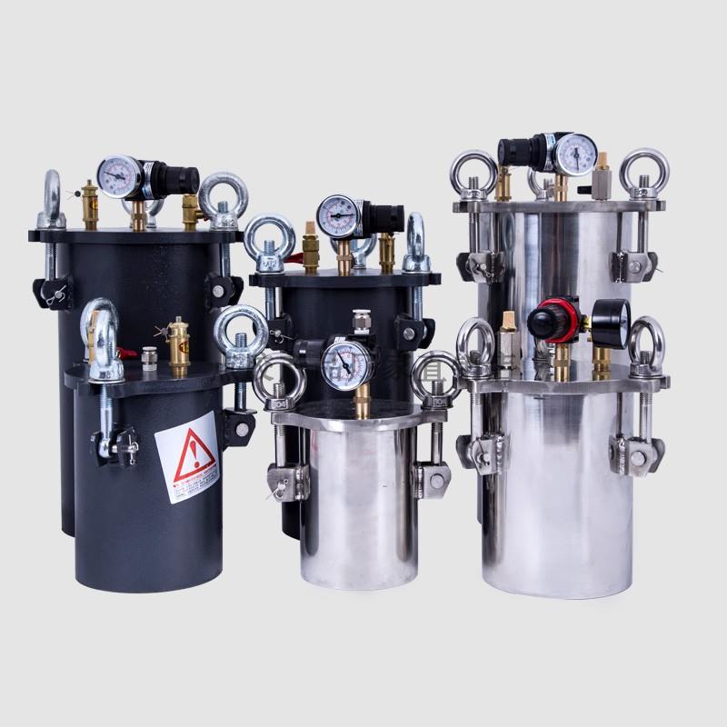 可定1L-200L碳钢i不绣钢压力桶 点胶机配置压力桶