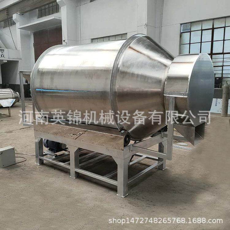 现货水果花茶不锈钢混合搅拌机 500公斤月饼馅料不锈钢滚筒搅拌机