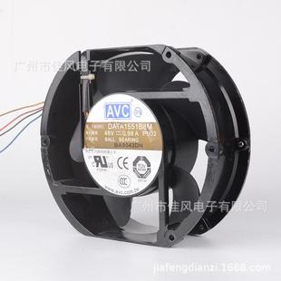 17050 DATA1551B8M 17CM 48V 全金属工控机大风量 原装 0.98A AVC