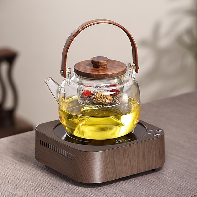 电陶炉煮茶器煮茶炉小型玻璃煮茶壶家用全自动专用泡茶套装茶具