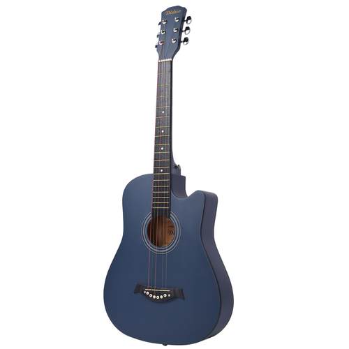 8寸民MHQ谣吉他学生入门练习椴木吉他ui初学者易学木琴吉gt他厂家