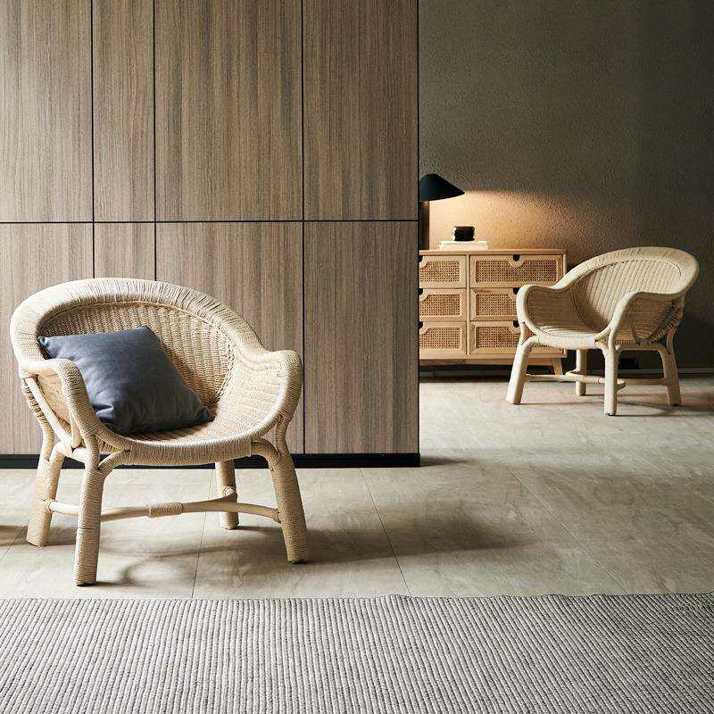 天然藤椅三件套休闲小桌椅单人庭院民宿真藤编织靠背沙发椅子北欧