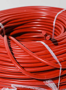 硅胶红色圆条圆棒耐腐蚀耐高温耐磨损防尘密封