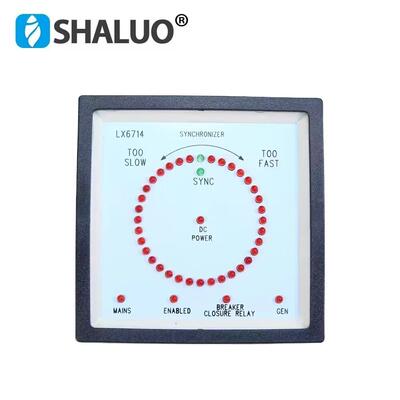 SYC6714+并机同步表柴油发电机组同步控制器显示仪表康明斯船用