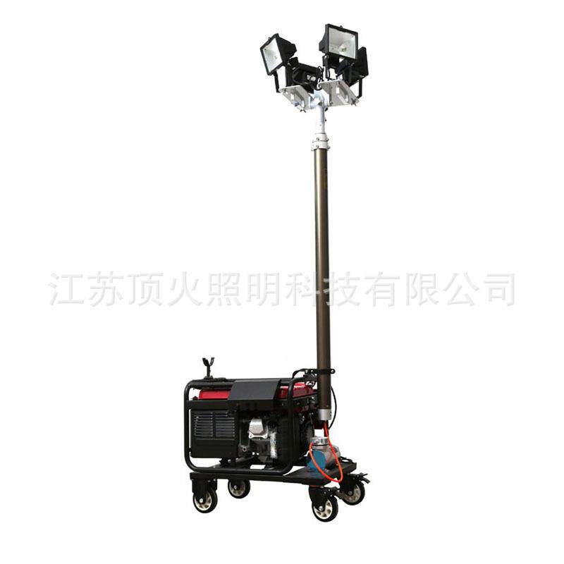 GMD6111B全方位自动升降工作灯防汛应急照明汽油发电机灯组