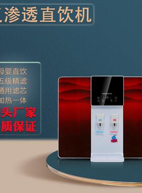 净水器家用直饮加热一体机RO反渗透厨房壁挂式全自动智能饮水机