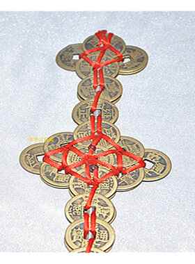 仿古金钱剑77cm 铜钱剑 装饰摆件 家居装饰品