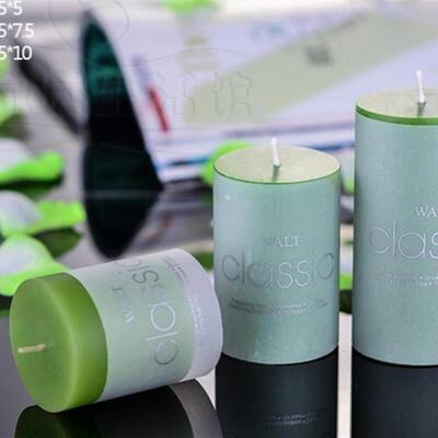 2pcs scented candles craft gift candle wax smokeless 5*5cm