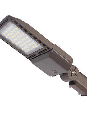 光控北美智能led鞋盒灯头压铸路道路路灯照明灯100w150w200w300w