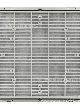 KAKU出口过滤器_FU9806BP2带雨罩防尘通风过滤散热风扇滤网