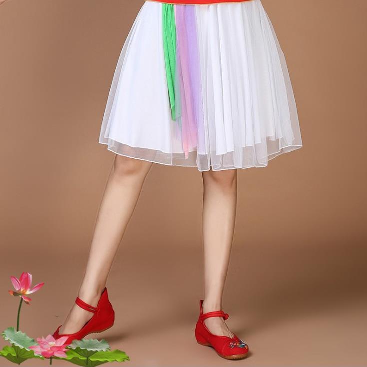 特卖2020广场舞蹈服装新款舞蹈服装绣花上衣中老年古典舞演出服秧