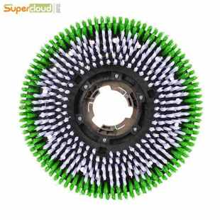 舒蔻Supercloud洗地机配件175地刷地毯刷17寸针盘刷地清洗机1
