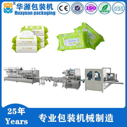 厂家供应ZD10-HY450型10-120片多片湿巾生产加工成套设备