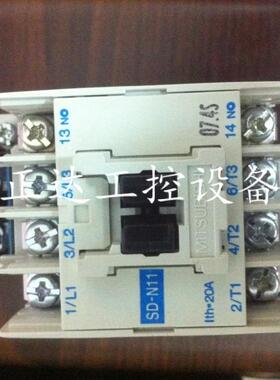 原装正品日本三菱MITSUBISHI直流接触器SD-N11 DC24V现货供应