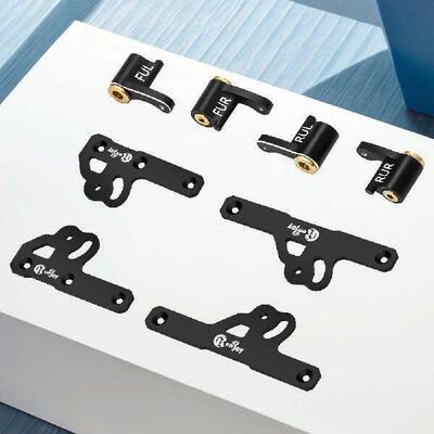 CNC Aluminum Shock Flex Blades for Axial 1/24 SCX24 Front