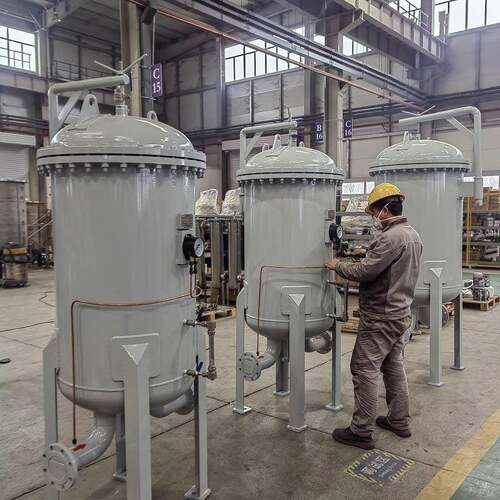 航煤过滤分离器100LGF-60/1.6直线加油单元聚结器