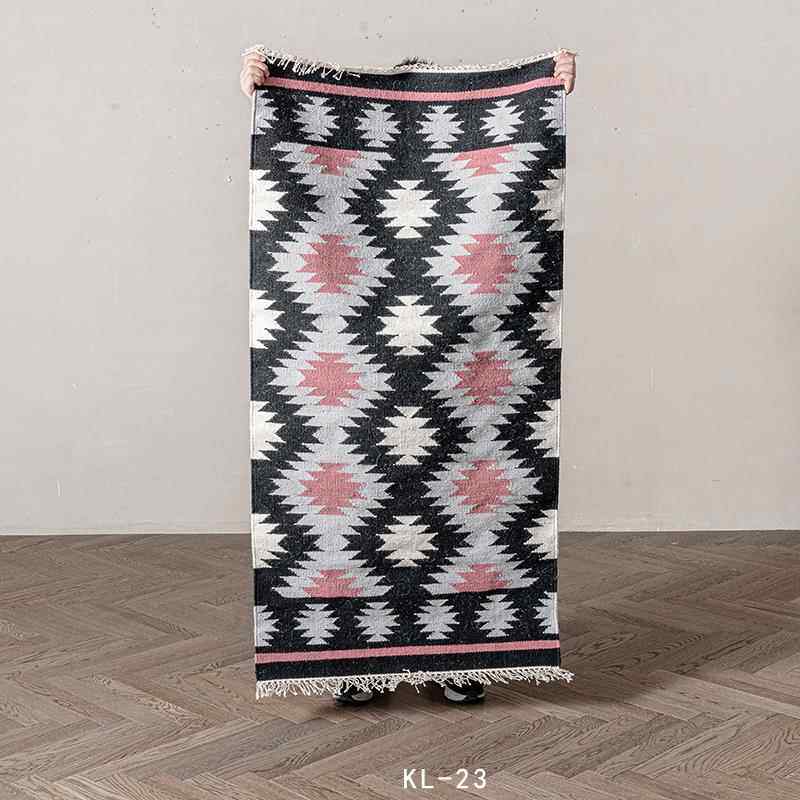 高档进口手工厅羊毛客茶几仓卧室垫床边简约门垫地地毯特价处理清