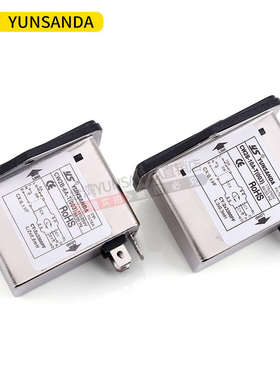 台湾YUNSANDA开关滤波器单相CW2B-10A-T(003)插座三合一红色氖灯