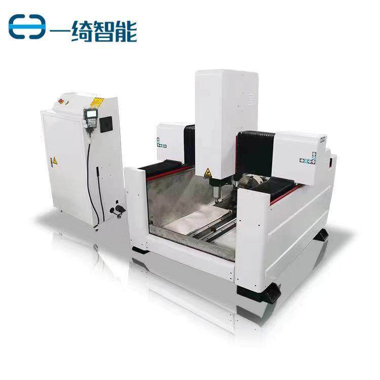YQ6090尼龙材料罗马柱楼梯扶手佛像多功能设备四轴石材雕刻机数控