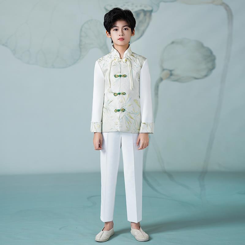 正品儿童小合团表演服装学生中男女诗歌式朗诵比赛服唱装表演服装