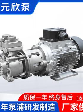 供应YS-MAP-500不锈钢磁力泵高温热油泵热水180度旋涡泵耐高温