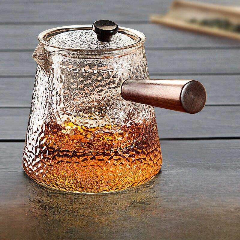 茶壶玻璃2025新型耐高温侧柄茶水分离茶锅炉电热陶瓷炉水壶可明火