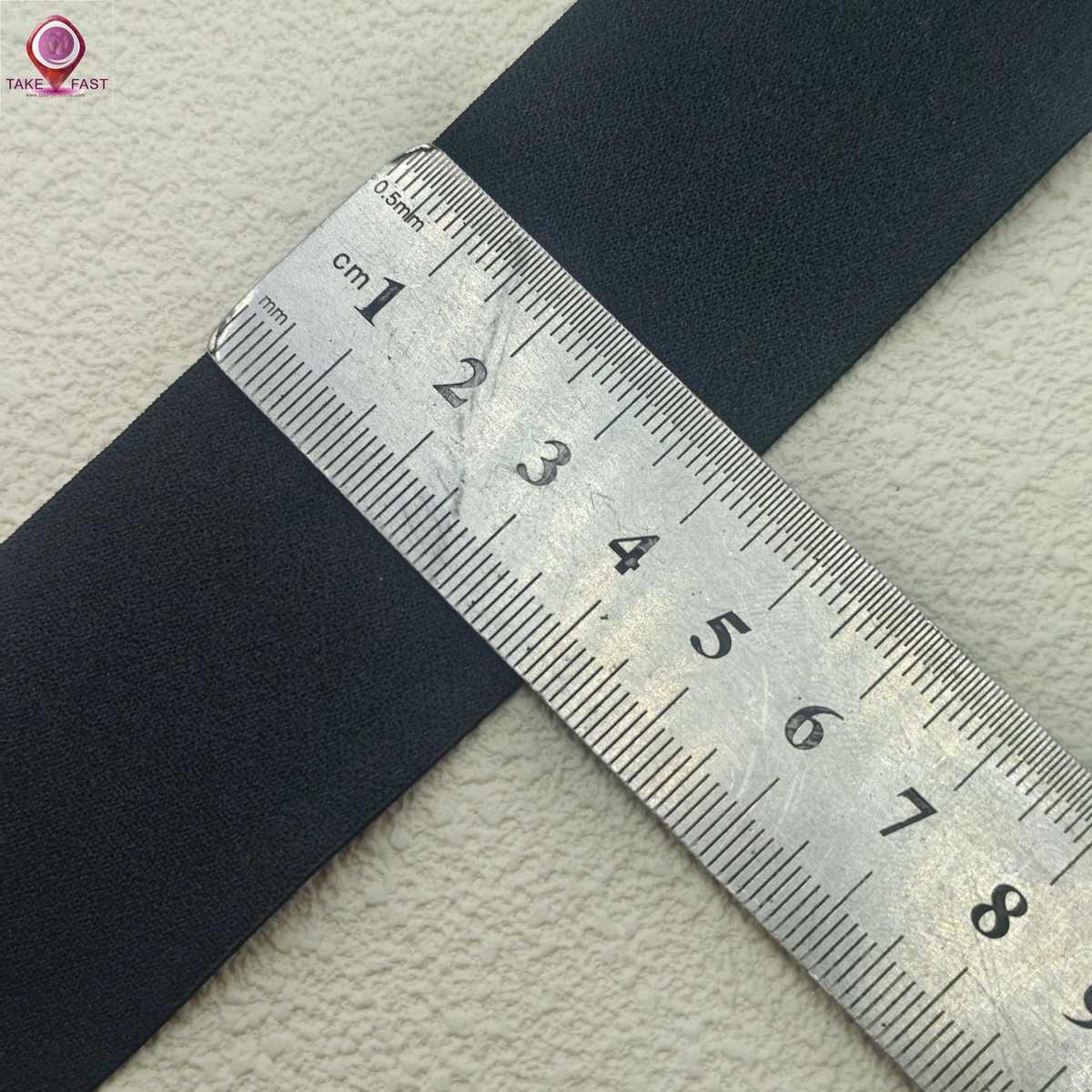 柔软尼龙松紧带4cm超薄全涤乳胶包根颜色可选纺织辅料