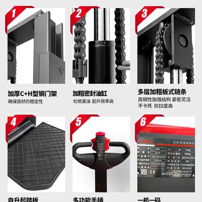 合力叉车站驾式堆高车1.6吨2吨CDD16-TF电动升降叉车电动叉车