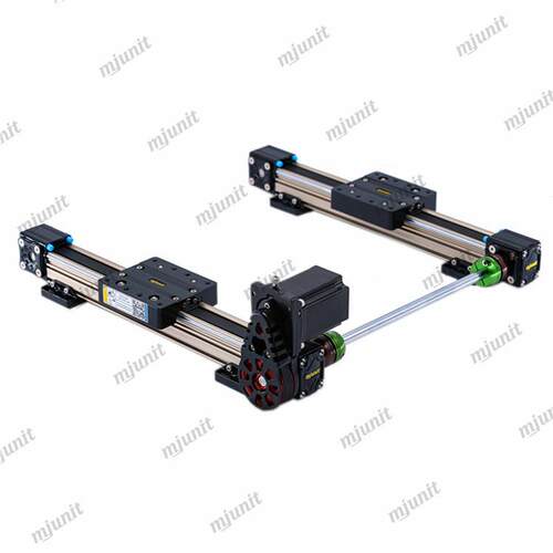精密同步带模组导轨二维立式YZ工作台定位XY轴XZ滑台机械手