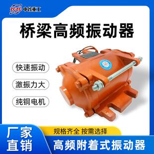 铜线电机 中谷 配套控制柜 高频振动器 稳定耐用 混凝土桥梁附着式