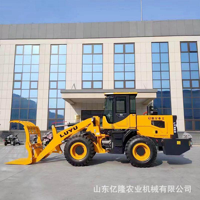 矮脚虎建筑工程推土机粮食砂石煤炭装卸铲车养殖场清粪装载机