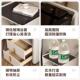 现代简钢化玻璃约床头柜意式 极XK912床家用床边柜简多功边能创意