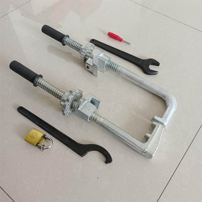 道岔密贴钩锁器锻钢尖轨钩锁器轨道钩锁器斥离钢轨钩锁器