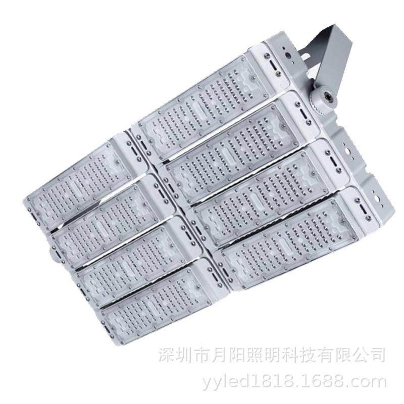 本年直销50W100W150W400W500WLED隧道灯外壳模组透镜散热外壳配件