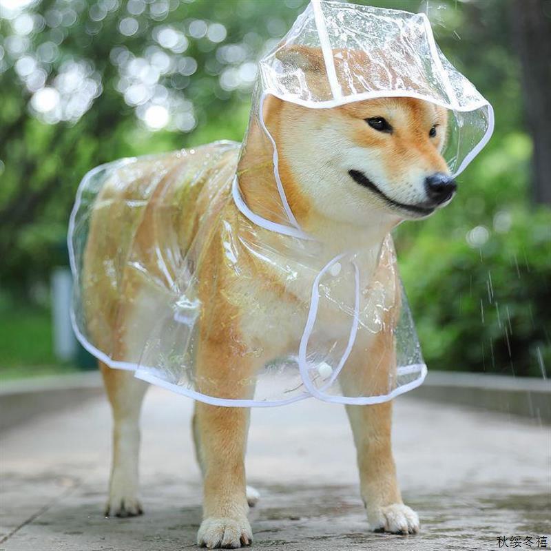 狗狗雨衣泰迪专用小中型犬柴犬小狗雨披防水宠物衣服四脚狗子用品