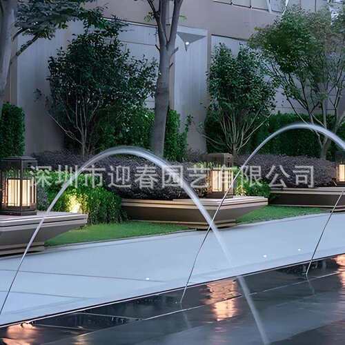 户外水景工程不锈钢波光喷泉喷头厂家供应旱地喷泉波光跳泉涌泉