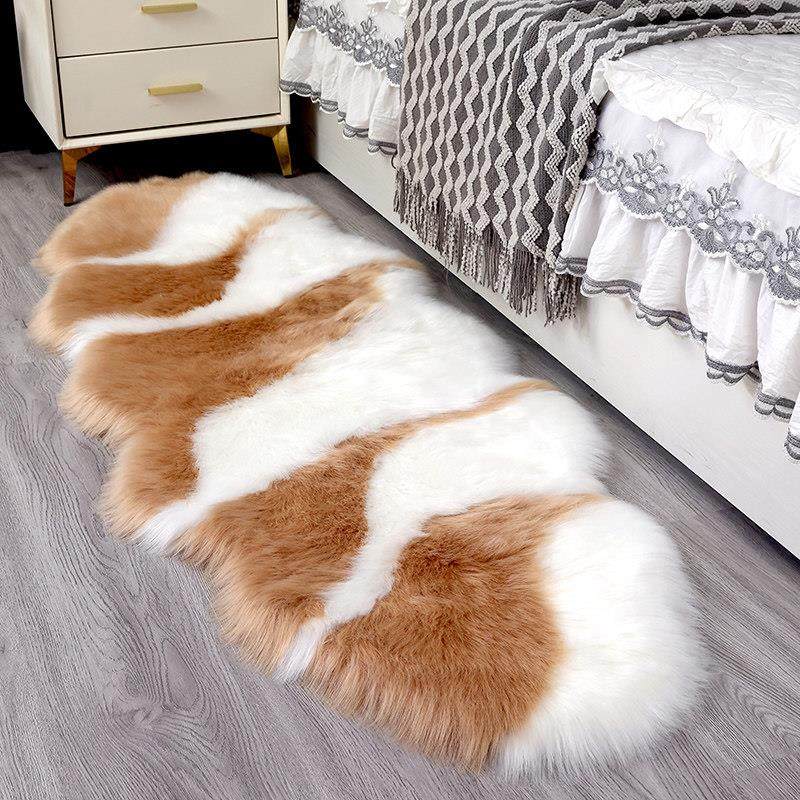 新款卧室地毯床边毯冬季保暖客厅仿羊毛地毯飘窗毯沙发毛绒地垫,居家布艺,床边毯,淘宝优惠券,粉丝福利购,淘宝优惠卷