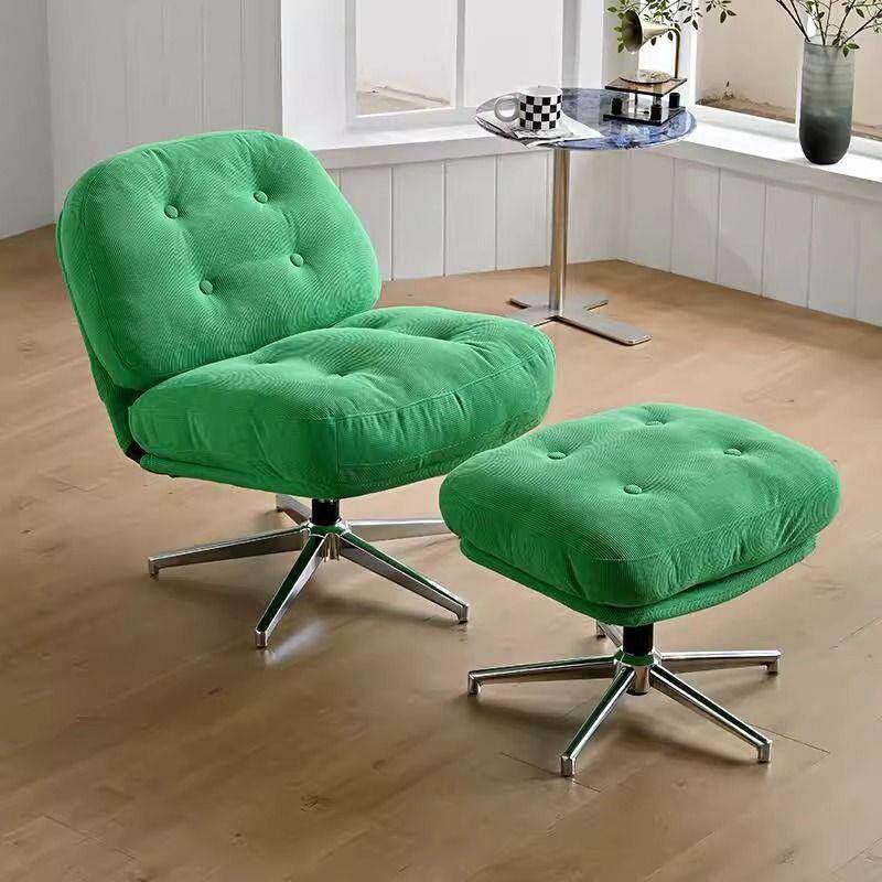 网红沙发椅懒人杜威林格休闲椅旋转客厅阳台小户型设计师中古单人